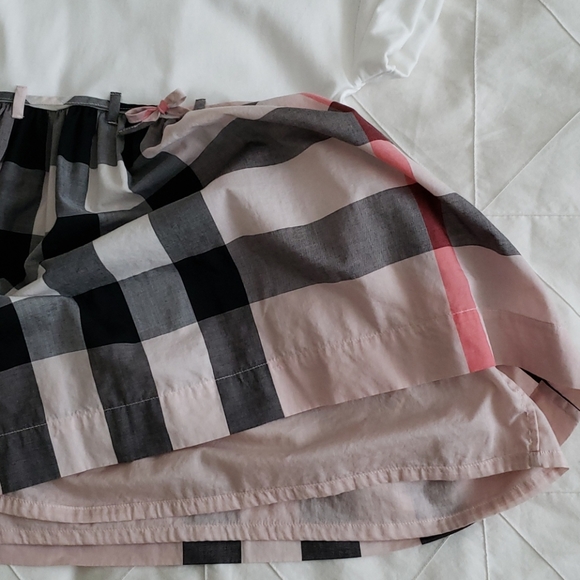 4Y Burberry Rhonda Cotton Dress in vintage pink - Picture 5 of 5